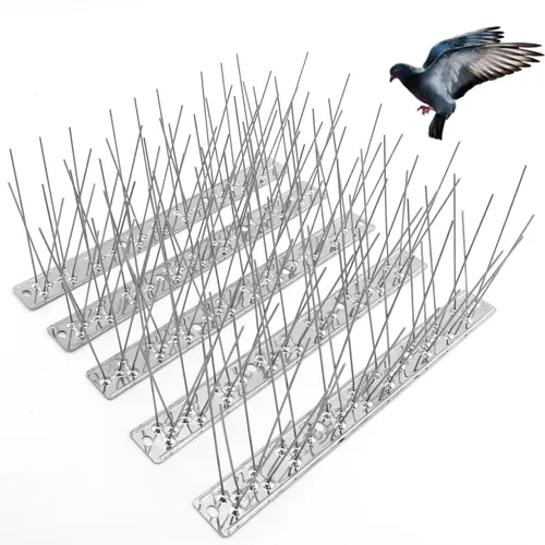 Bird spikes installation